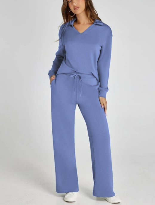 🤩🤩Women's 2 Piece Sets Outfits Casual Long Sleeve Sweatsuits Sets