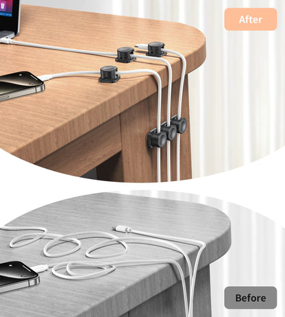 🔌 Magnetic Cable Clips – 50% OFF Today!