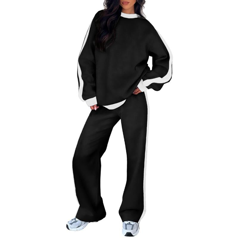 ❄️ Warm 2-Piece Fleece Outfit — Relaxed Fit Sweatsuit for Women