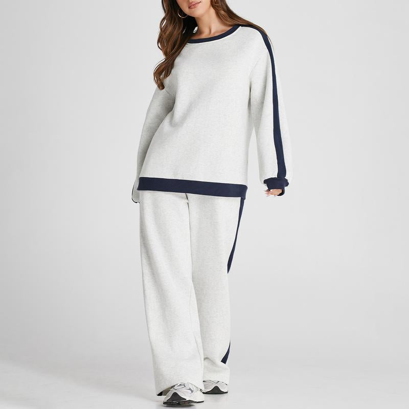 ❄️ Warm 2-Piece Fleece Outfit — Relaxed Fit Sweatsuit for Women