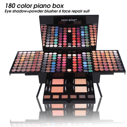 💖 180-Color Eyeshadow & Blush Palette | Portable Makeup Set🌸