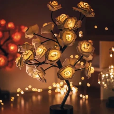 🎄Christmas Sale 48% Off-💕Forever Rose Tree Lamp