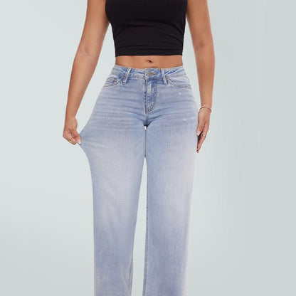 ✨✨Magic ONESO High-Waisted Flared Stretchy Jeans  Slimming & Leg-Lengthening  Comfortable & Versatile