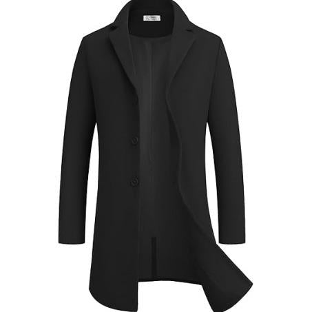 Fall Trench Coat 🧥 Single Breasted Peacoat