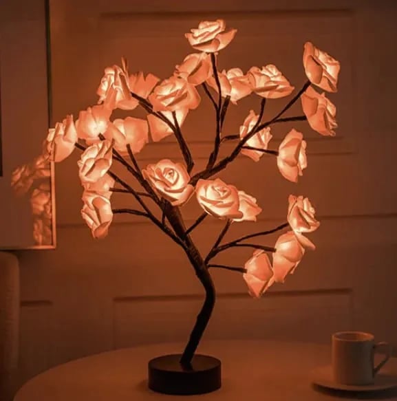 🎄Christmas Sale 48% Off-💕Forever Rose Tree Lamp