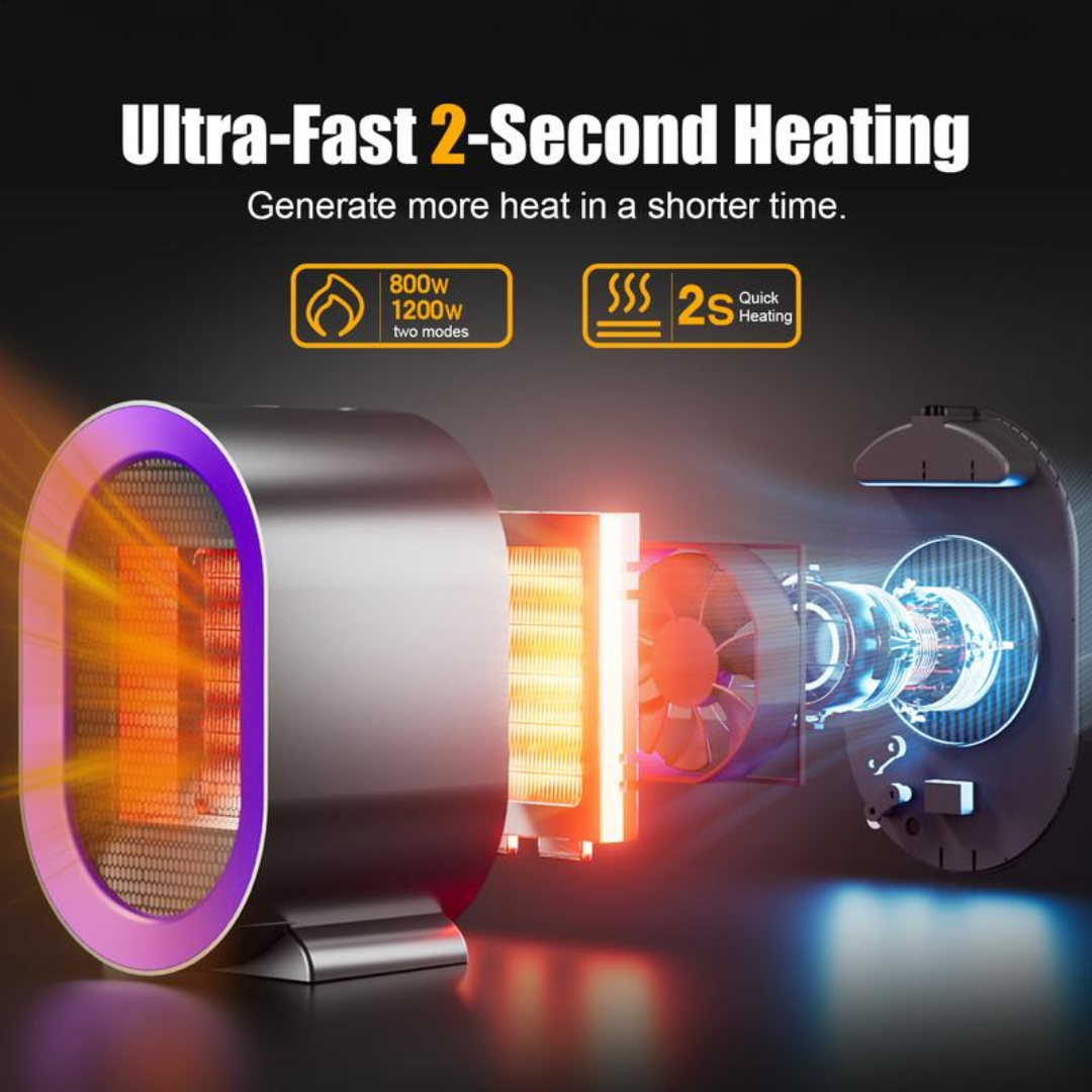 Hot Sale💥💥Portable Ceramic Heater with Fan