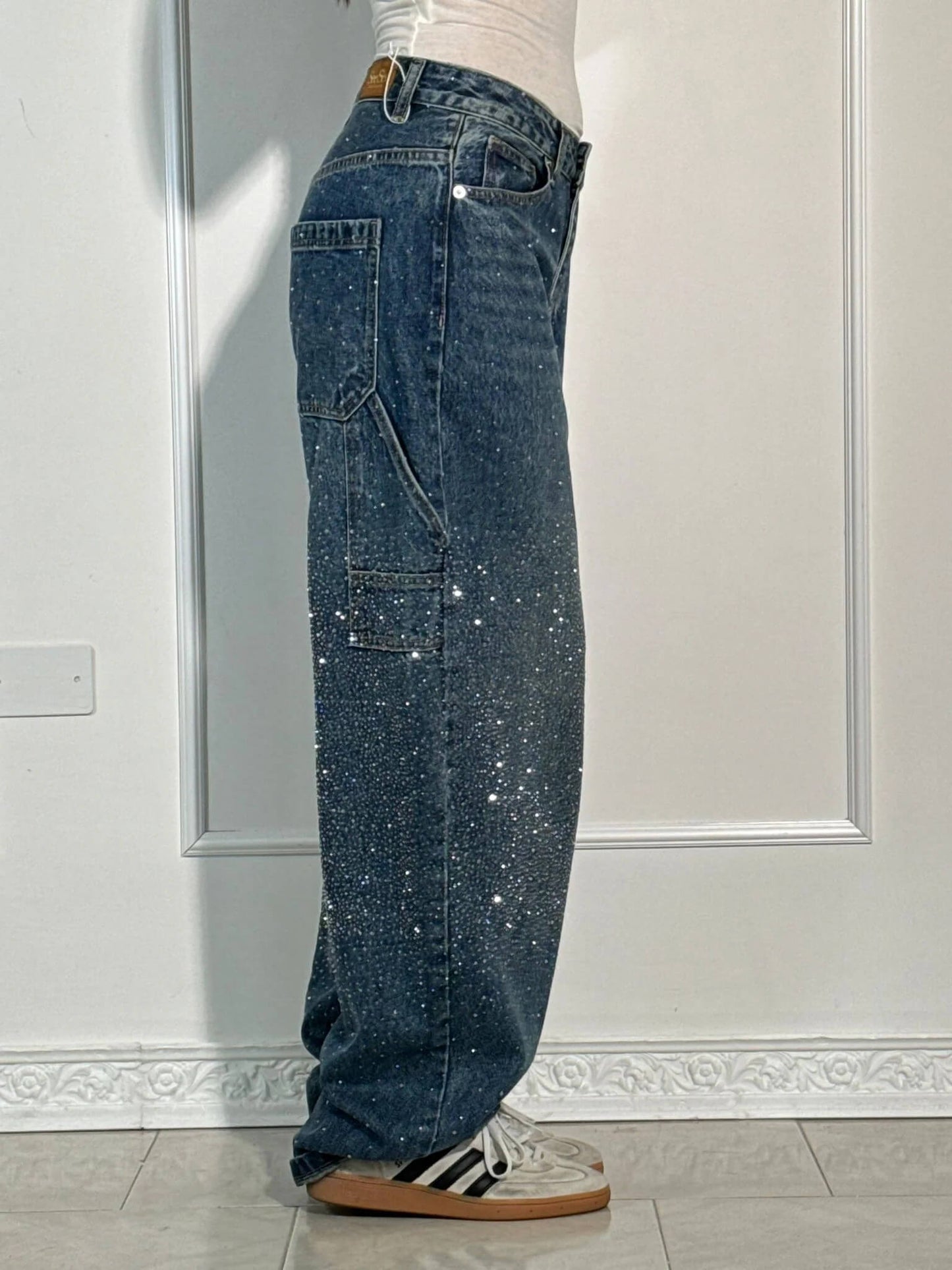 🎈🎈Buy 2 & Get 15% OFF✨Balloon Carpenter Shine Denim Jeans