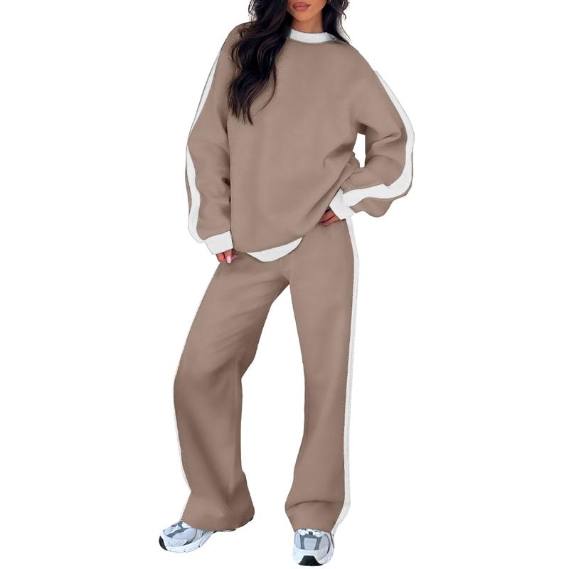 ❄️ Warm 2-Piece Fleece Outfit — Relaxed Fit Sweatsuit for Women