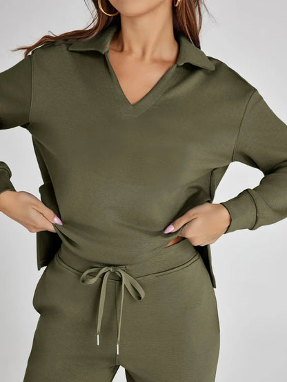 🤩🤩Women's 2 Piece Sets Outfits Casual Long Sleeve Sweatsuits Sets