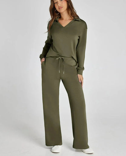 🤩🤩Women's 2 Piece Sets Outfits Casual Long Sleeve Sweatsuits Sets