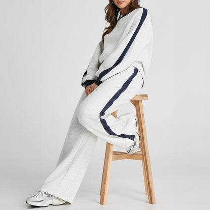 ❄️ Warm 2-Piece Fleece Outfit — Relaxed Fit Sweatsuit for Women