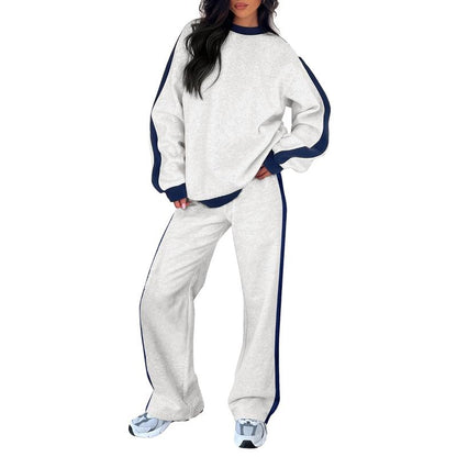 ❄️ Warm 2-Piece Fleece Outfit — Relaxed Fit Sweatsuit for Women