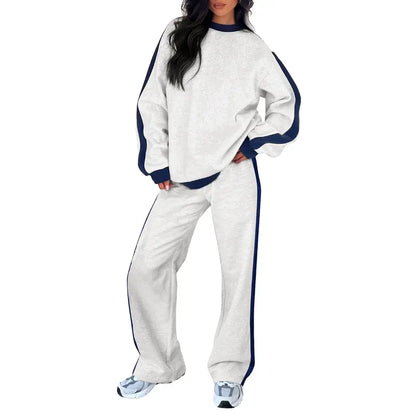 ❄️ Warm 2-Piece Fleece Outfit — Relaxed Fit Sweatsuit for Women