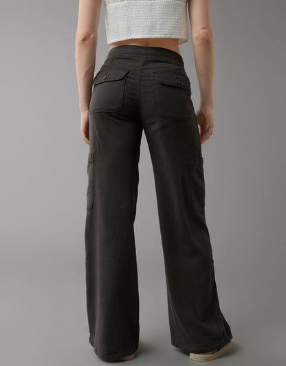 💝💝Linen-Blend Wide-Leg Cargo Pant(BUY 2 FREE SHIPPING)