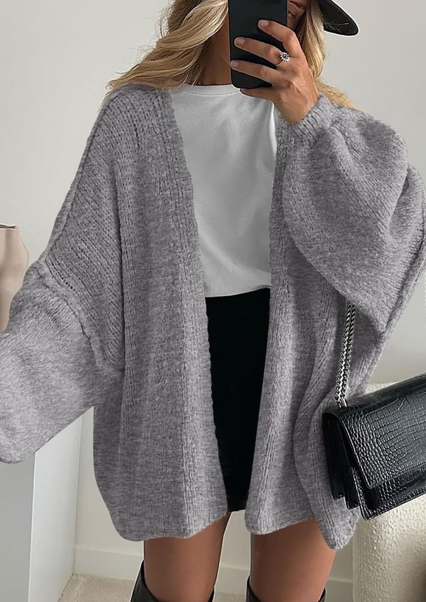 💥 Hot Sale – Half Price!  Lightweight Open Front Sweater
