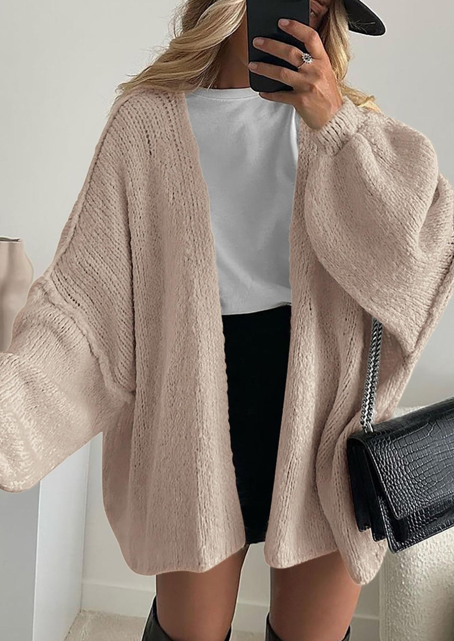💥 Hot Sale – Half Price!  Lightweight Open Front Sweater