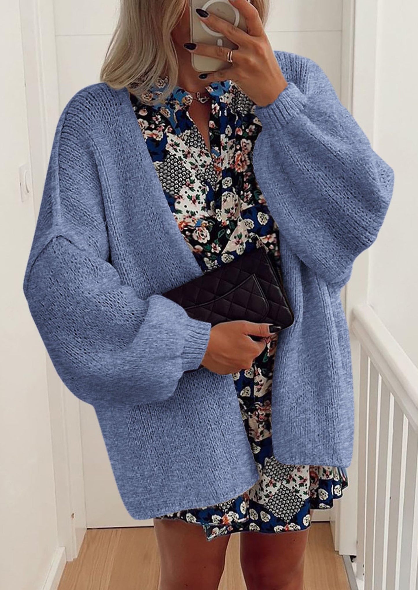 💥 Hot Sale – Half Price!  Lightweight Open Front Sweater