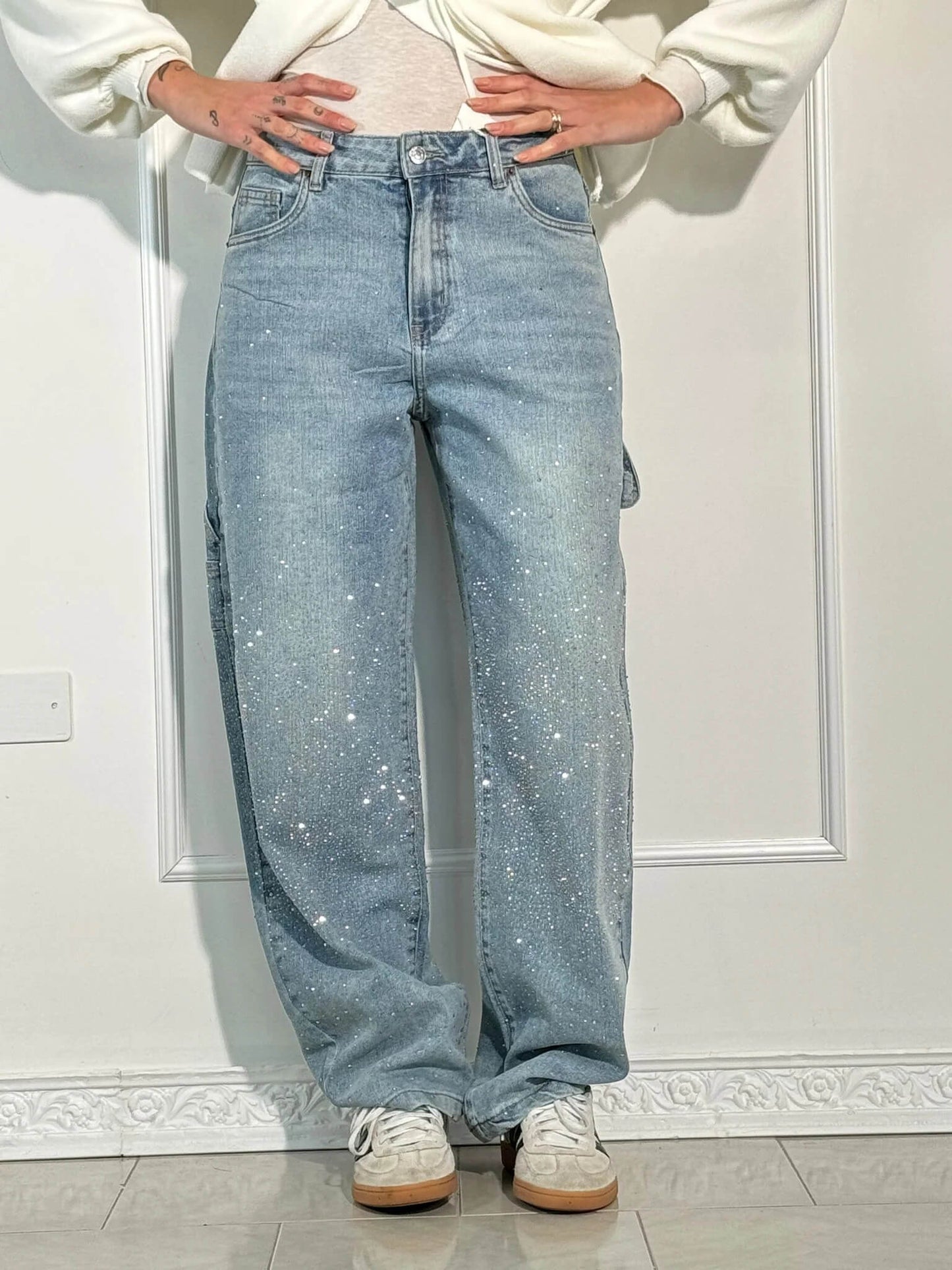 🎈🎈Buy 2 & Get 15% OFF✨Balloon Carpenter Shine Denim Jeans