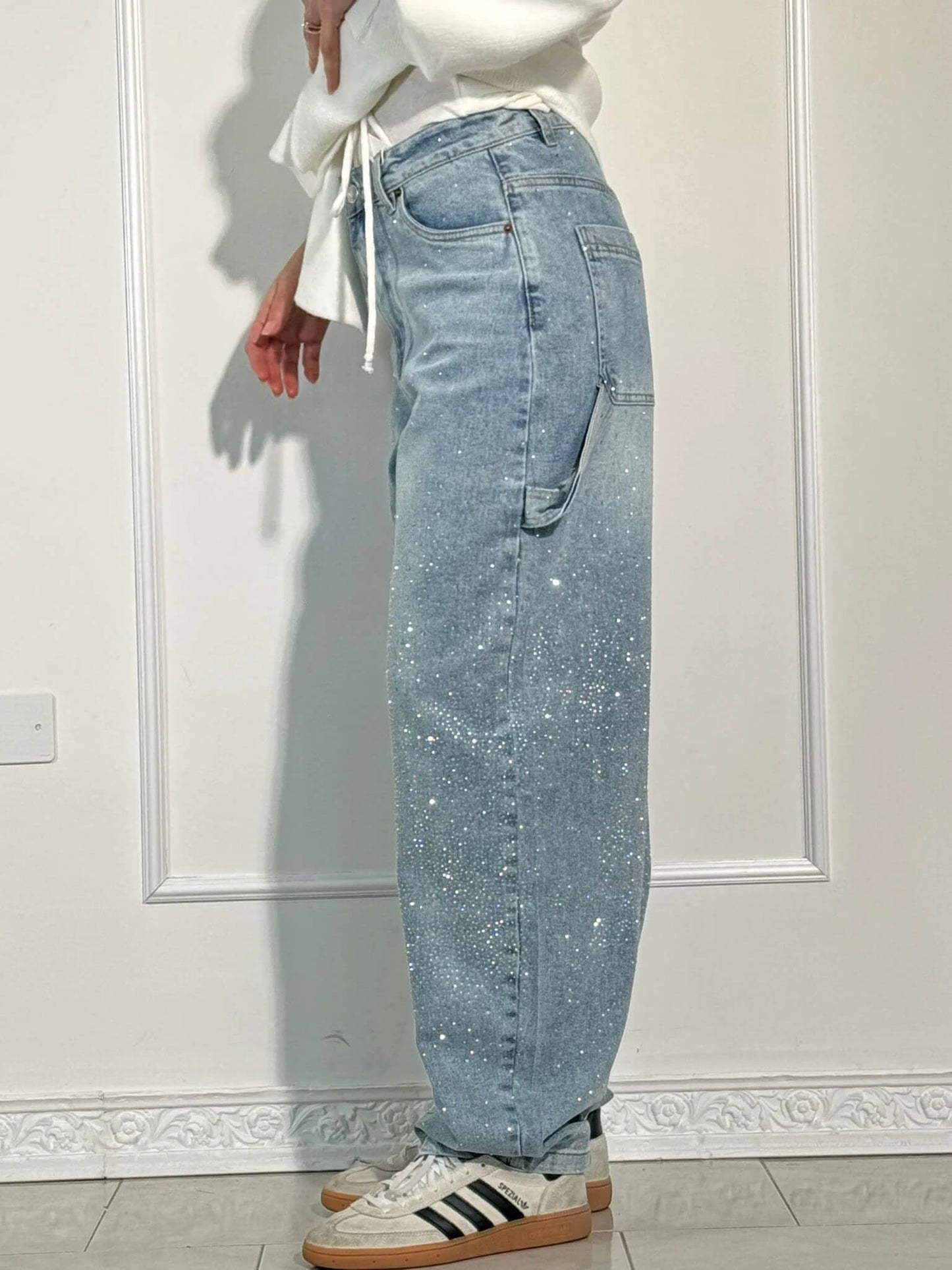 🎈🎈Buy 2 & Get 15% OFF✨Balloon Carpenter Shine Denim Jeans