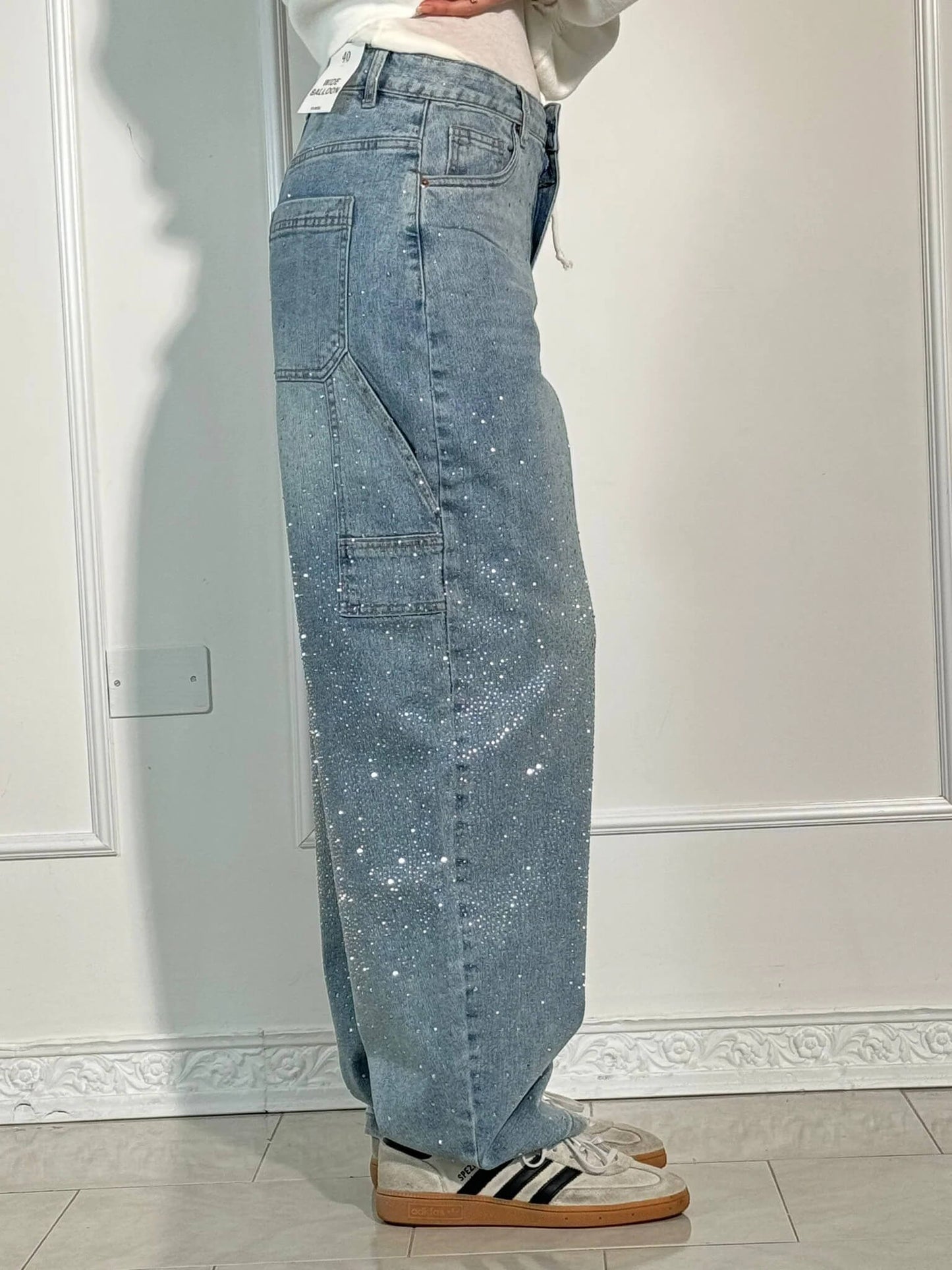 🎈🎈Buy 2 & Get 15% OFF✨Balloon Carpenter Shine Denim Jeans