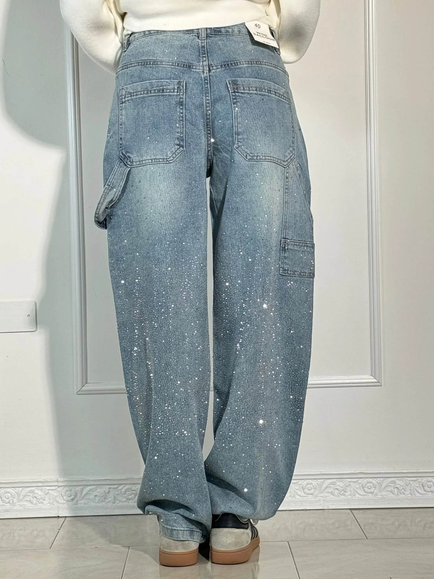 🎈🎈Buy 2 & Get 15% OFF✨Balloon Carpenter Shine Denim Jeans