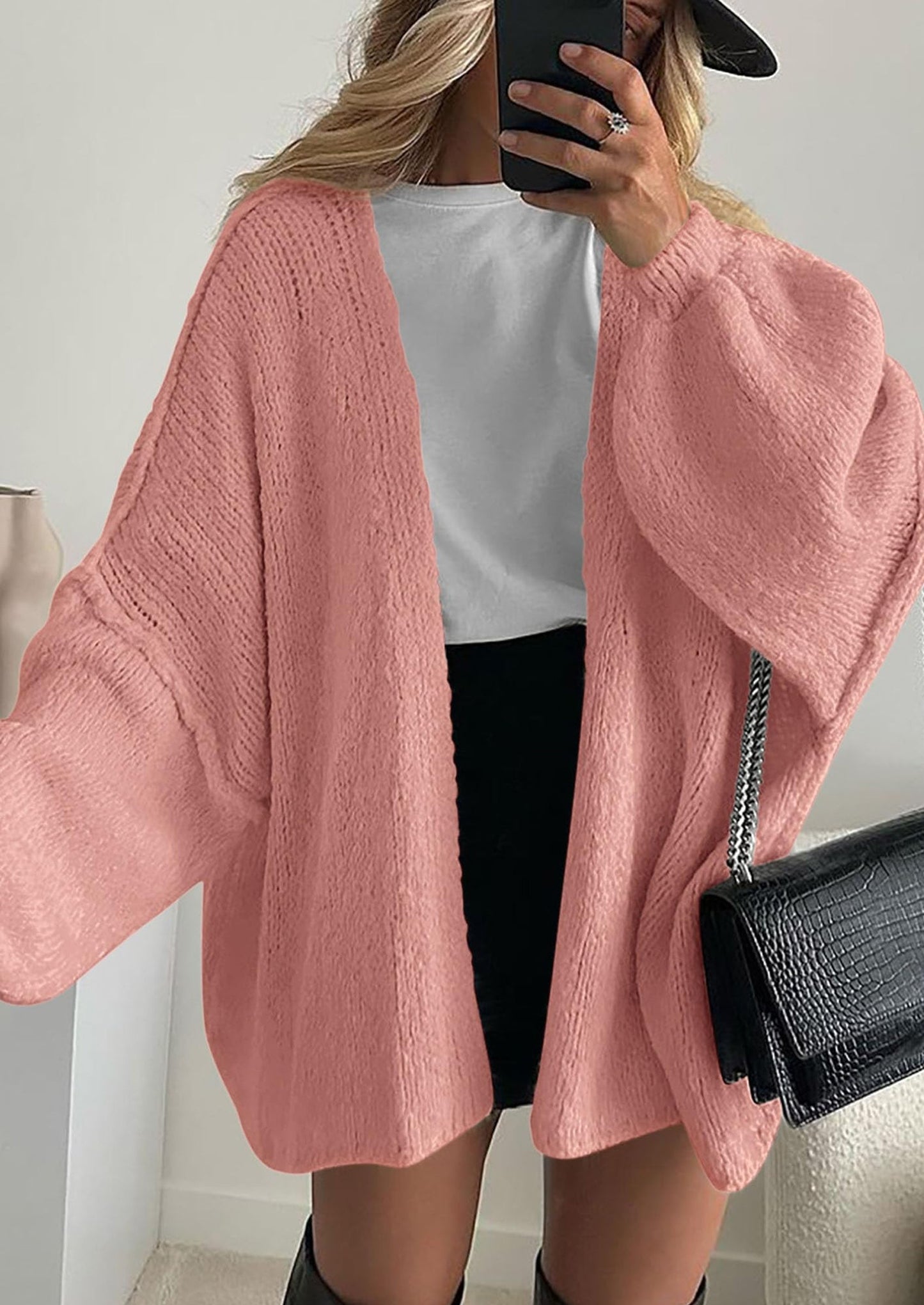 💥 Hot Sale – Half Price!  Lightweight Open Front Sweater