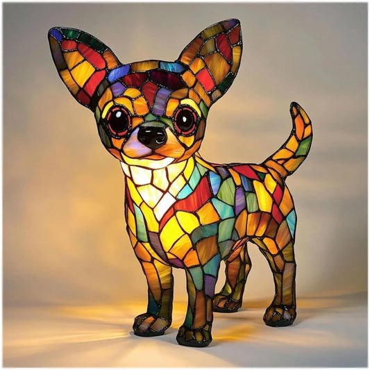 Chihuahua Life Lamp