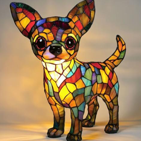 Glashart Lamp