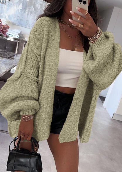 💥 Hot Sale – Half Price!  Lightweight Open Front Sweater
