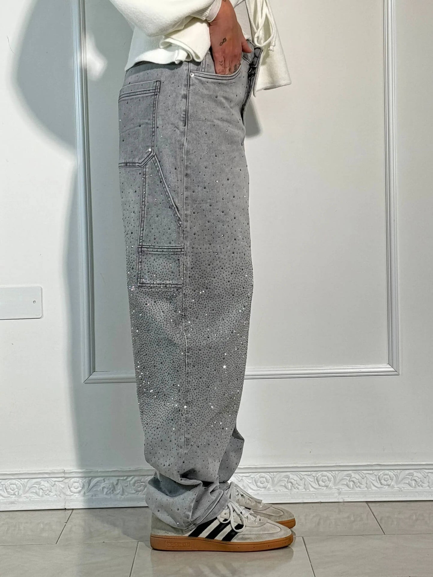 🎈🎈Buy 2 & Get 15% OFF✨Balloon Carpenter Shine Denim Jeans