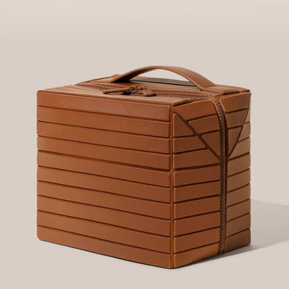 💄 Portable Cosmetic Bag 2025: Large Capacity Partitioned Skin Care Storage