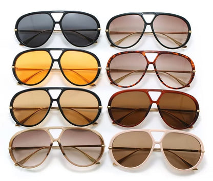 ✨Lastday 70%OFF- Unique Frame Sunglasses – Chic Tinted Women’s Summer Eyewear! 👓