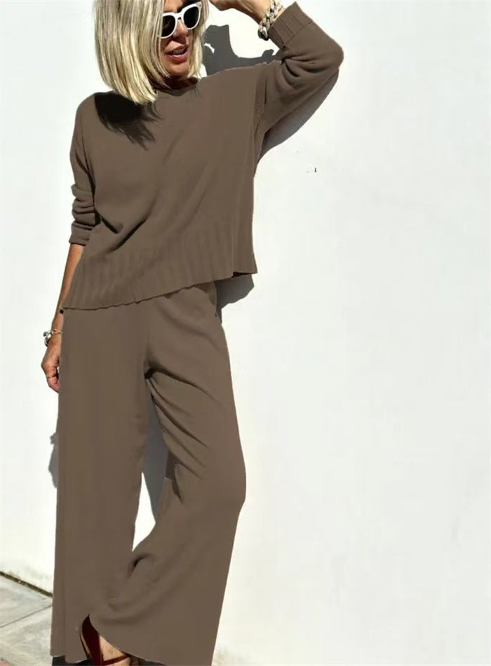 🛍️ 2025 Hot Pick: 2 PCS for FREE Shipping | Ultra Soft Cashmere Casual Sweater Suit