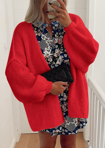 💥 Hot Sale – Half Price!  Lightweight Open Front Sweater