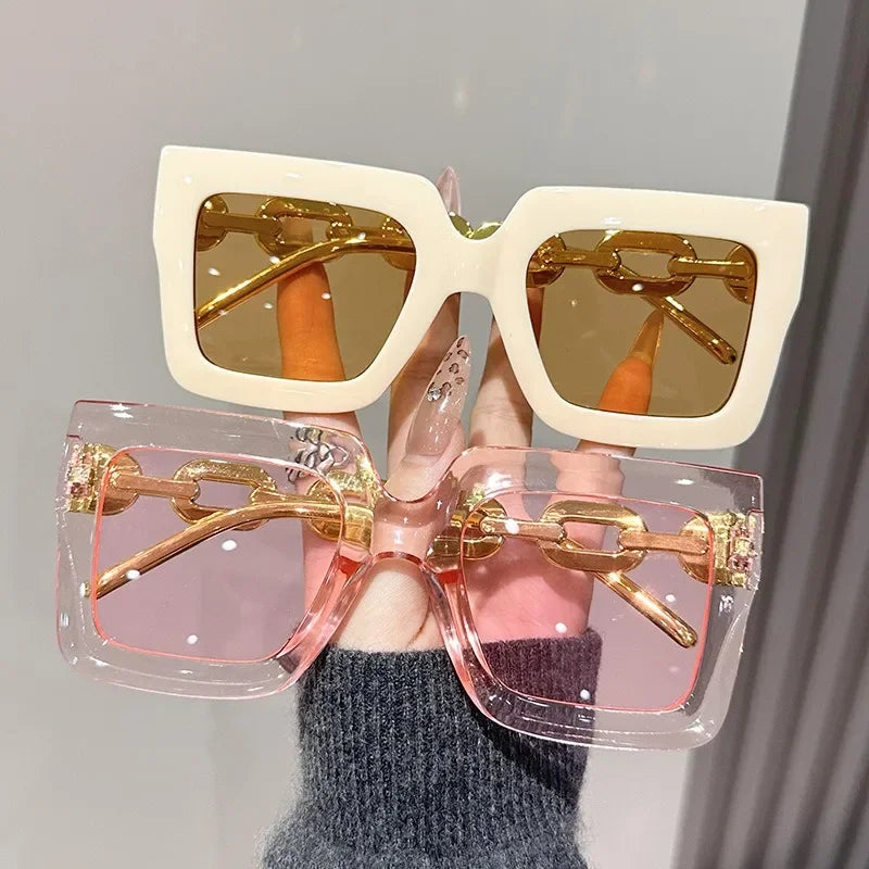 🎈🎈New Square Chain Sunglasses