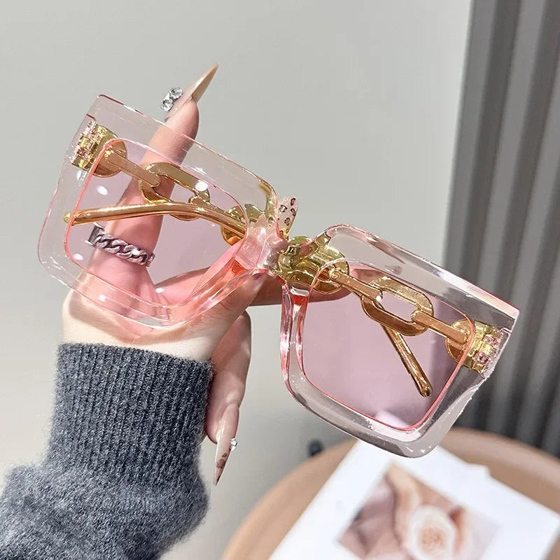 🎈🎈New Square Chain Sunglasses