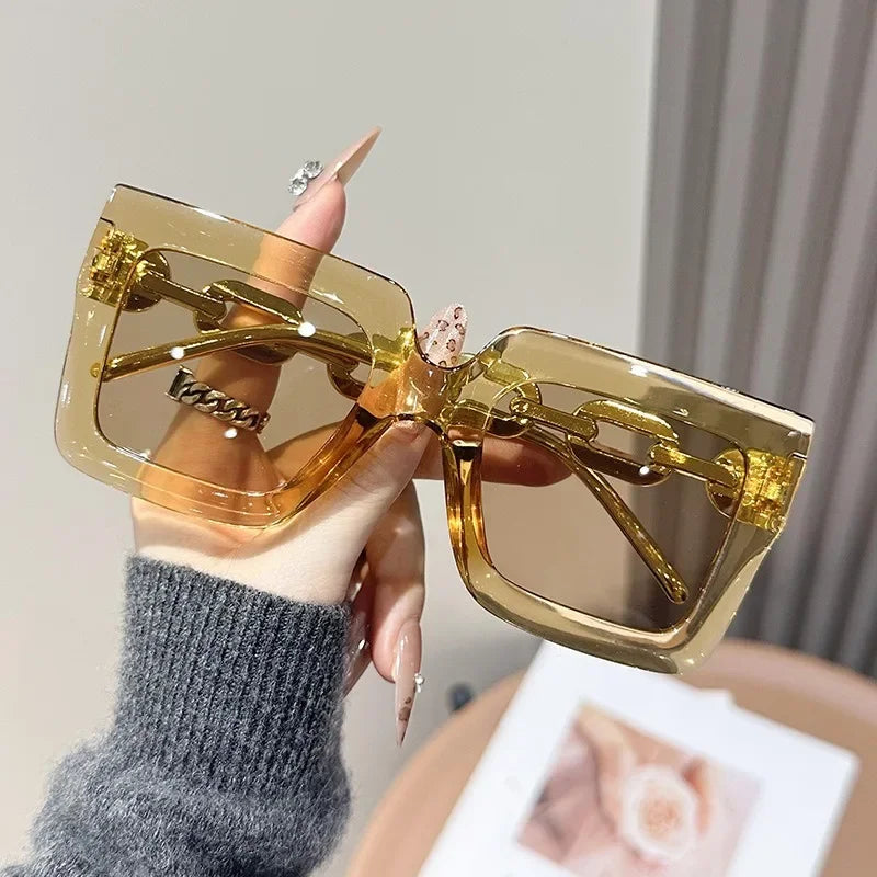 🎈🎈New Square Chain Sunglasses