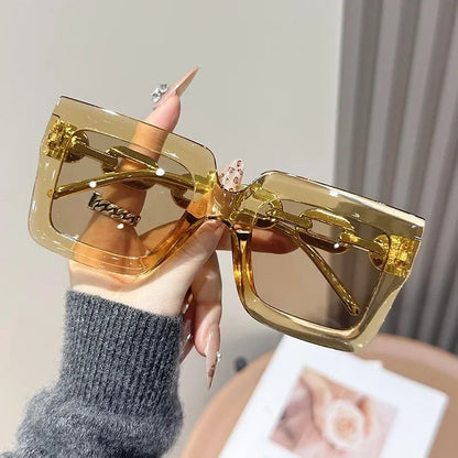 🎈🎈New Square Chain Sunglasses