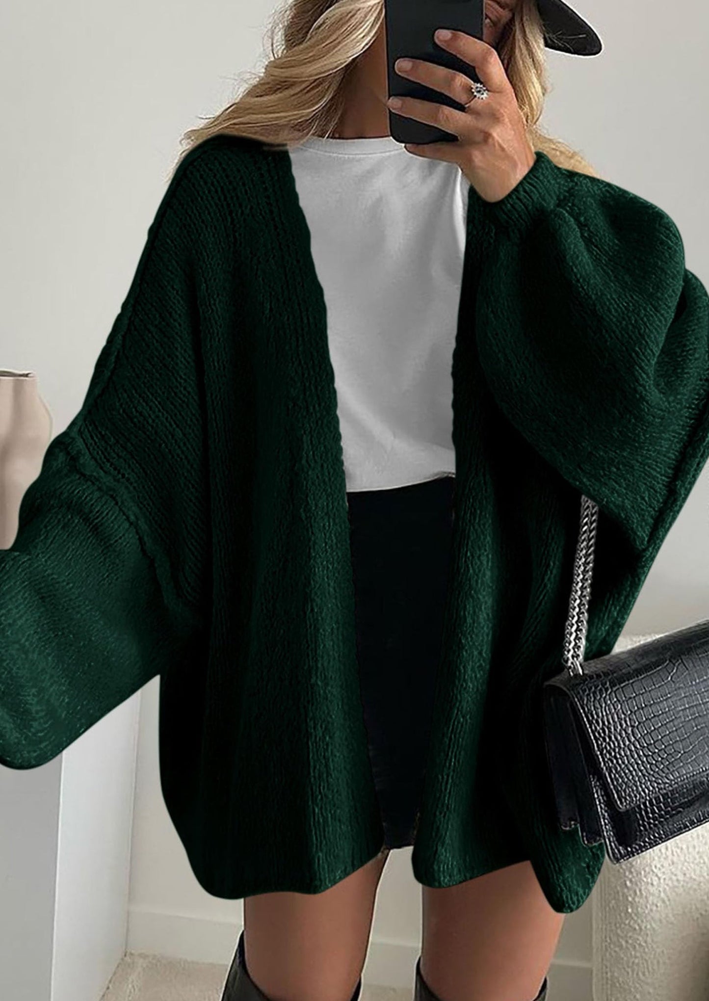 💥 Hot Sale – Half Price!  Lightweight Open Front Sweater