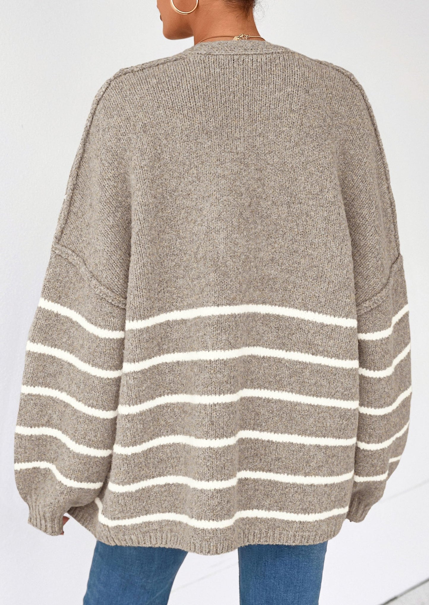 💥 Hot Sale – Half Price!  Lightweight Open Front Sweater