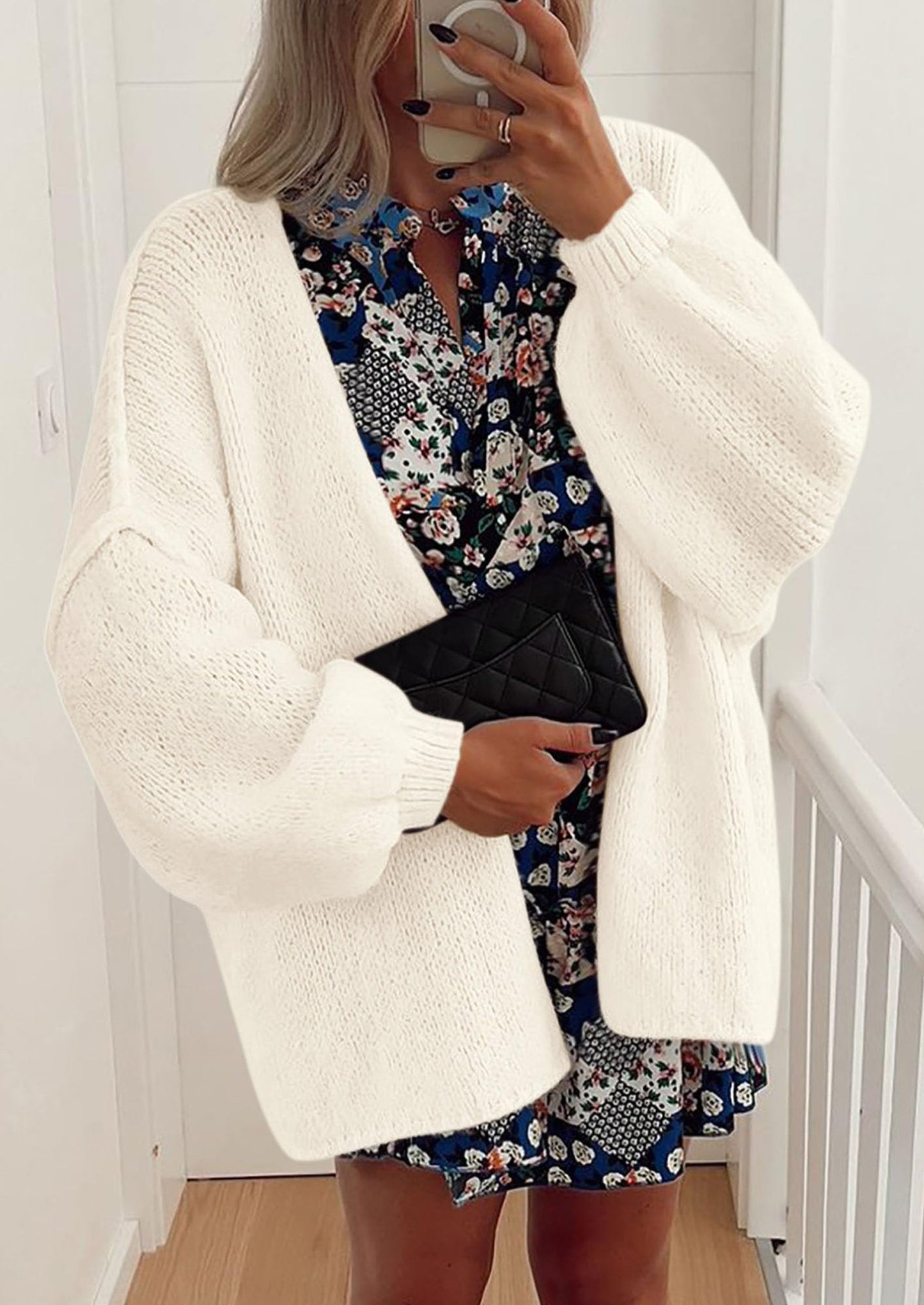 💥 Hot Sale – Half Price!  Lightweight Open Front Sweater