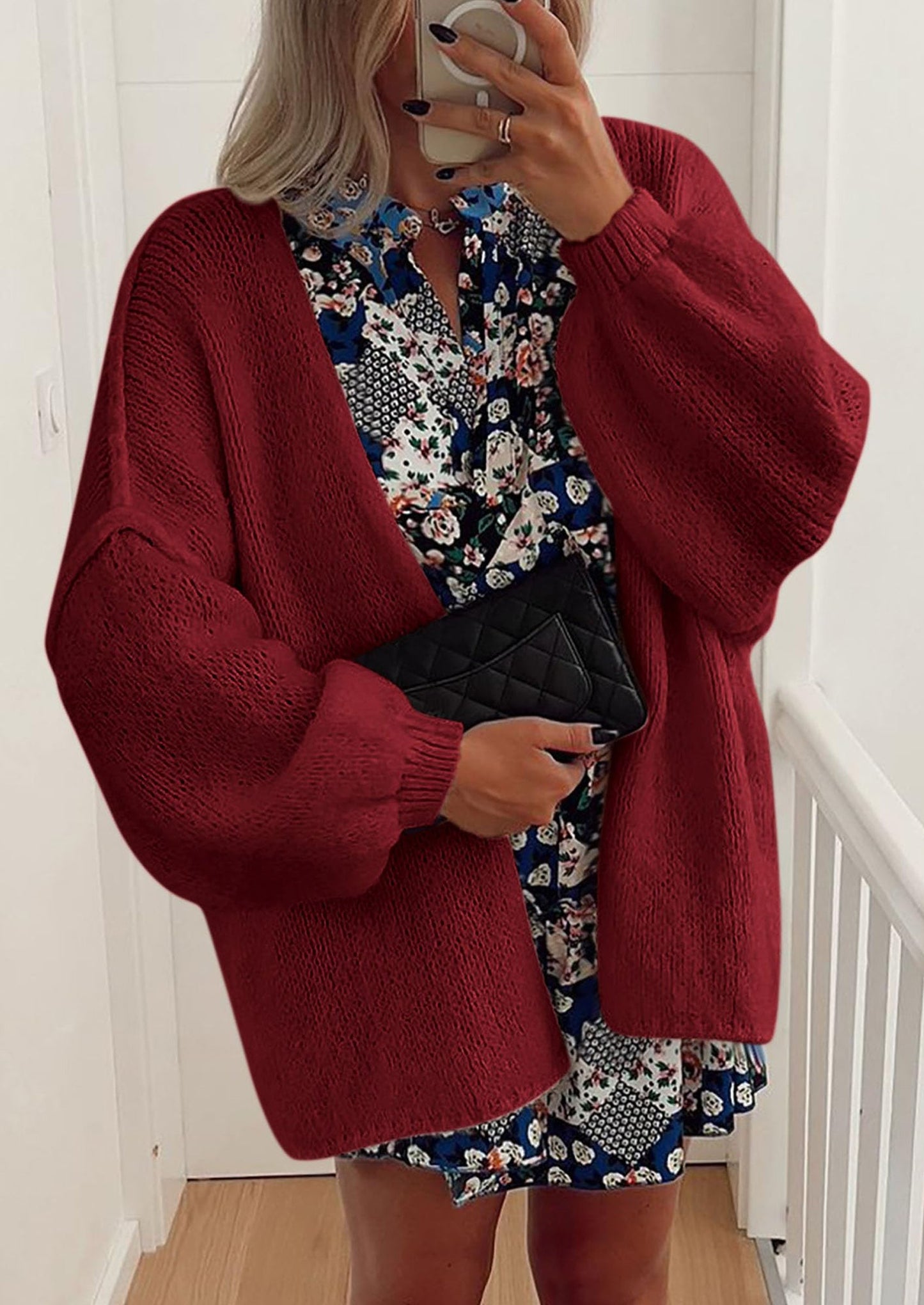 💥 Hot Sale – Half Price!  Lightweight Open Front Sweater