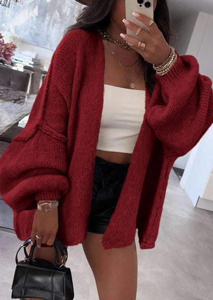 💥 Hot Sale – Half Price!  Lightweight Open Front Sweater