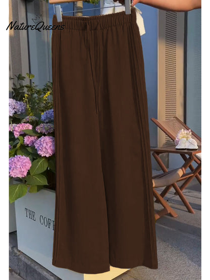 📦📦Last Day 39% OFF🔥Women'sTencel and Linen Wide-leg Casual Pants