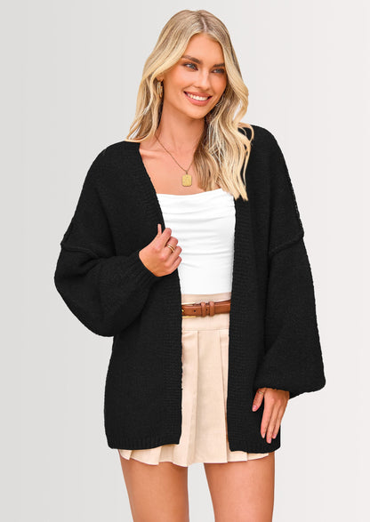 💥 Hot Sale – Half Price!  Lightweight Open Front Sweater