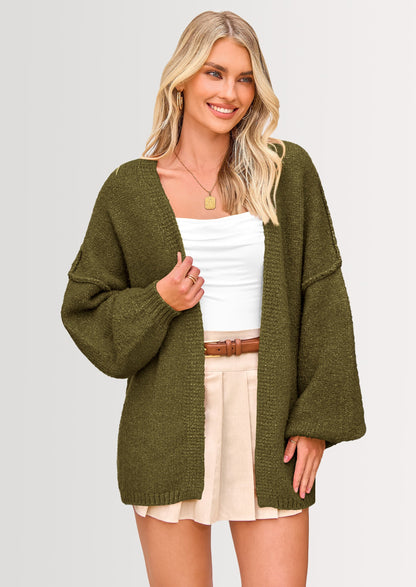 💥 Hot Sale – Half Price!  Lightweight Open Front Sweater