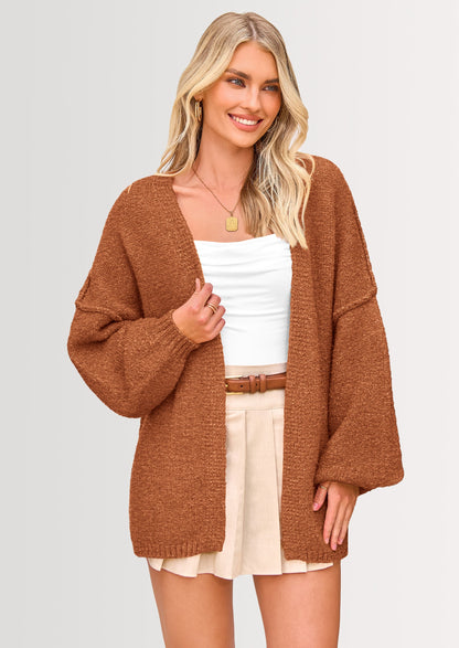 💥 Hot Sale – Half Price!  Lightweight Open Front Sweater