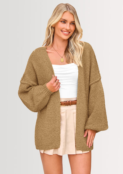 💥 Hot Sale – Half Price!  Lightweight Open Front Sweater