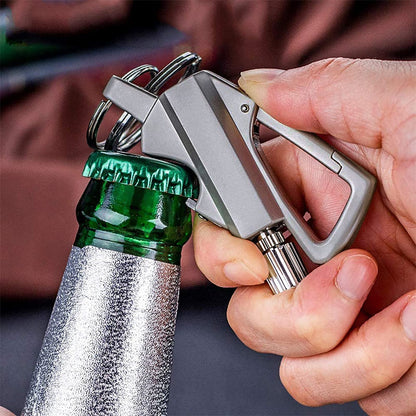 📦📦Hot Sale 49% OFF💥💥2026 New 3-in-1 Lighter keychain with Multitool Keychain Bottle Opener