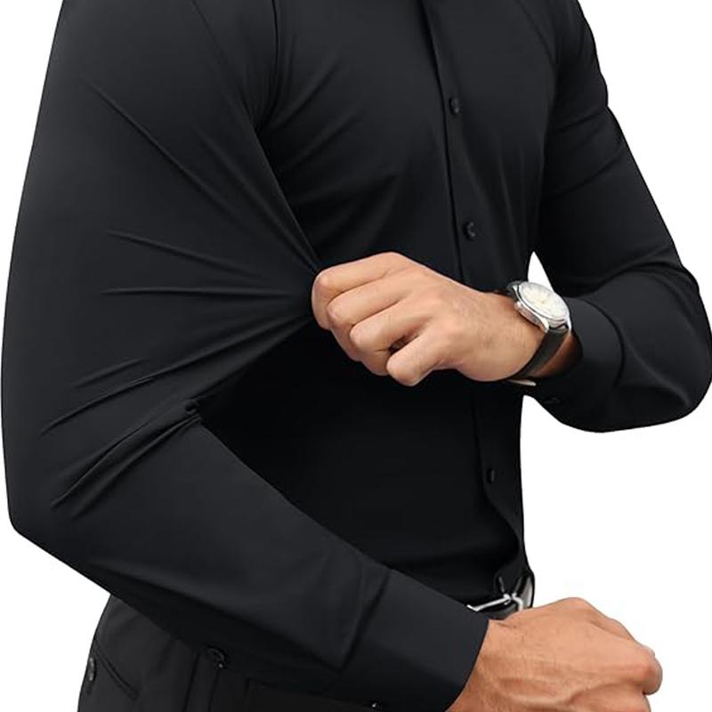 Men’s Business Shirt 💼 Comfortable & Breathable